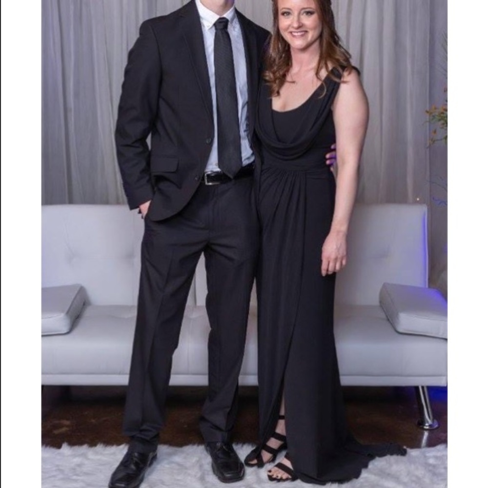 Black formal dress